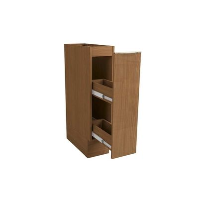Gabinete Cozinha Modulado Vibra T621 Porta Tempero s/Tampo 20cm Canela Lacca Kappesberg