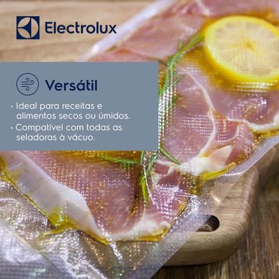 Kit Rolos de Sacos Electrolux para Seladoras a Vácuo 02 Unidades Não se aplica