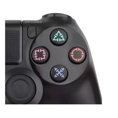 Controle Joystick Sem Fio Dualshock 4 Ps4 Pc Alto-4W Preto