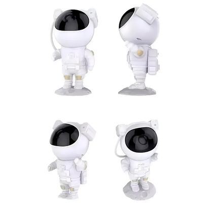 Projetor de Estrelas Luminária Astronauta USB – Céu Estrelado Giratório para Quarto e Sala Led Decoração