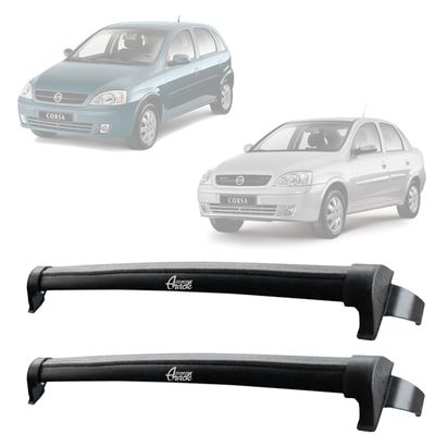 Rack Teto Aluminio Automotive Rack GM Corsa Hatch SDN PRETO