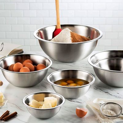 Tigela Inox Pequena 380ml Buffet Cozinha Profissional 4un