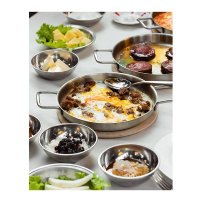Tigela Bowl Mini Inox 190ml Sobremesa Entradas Molhos 8un