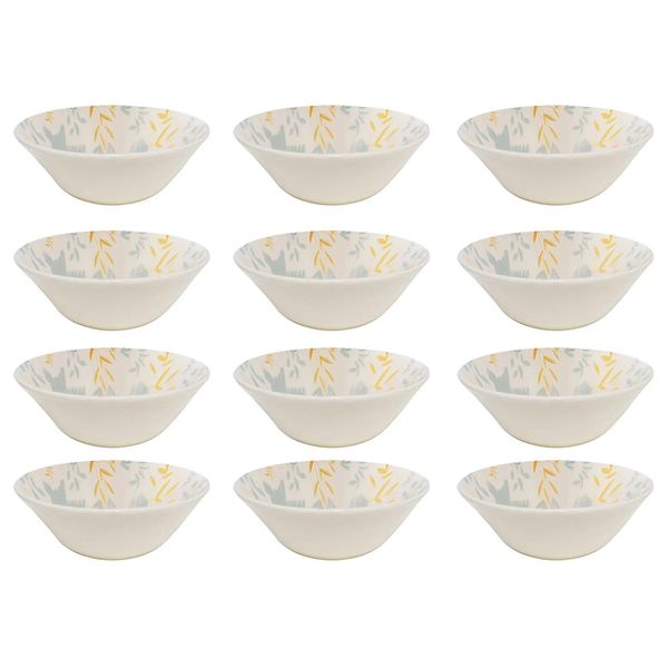 Tigela Conic de Ceramica Donna Bem-Te-Vi 500ml 12 Unidades - Biona 134402