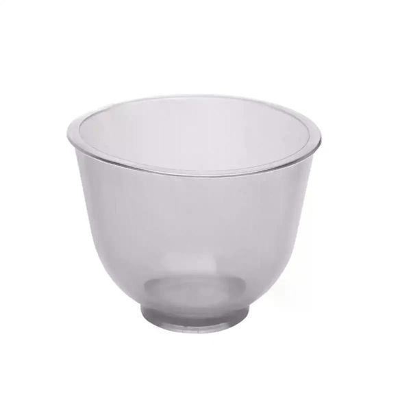 Tigela Cubeta Pequena Transparente Pvc Santa Clara 50ML