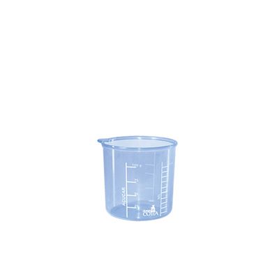 COPO MEDIDOR DE PLÁSTICO 100 ML  azul