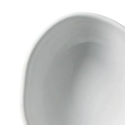 Conjunto de Cumbucas Oval Porto Brasil Orgânico New White 265ml - 6 Peças