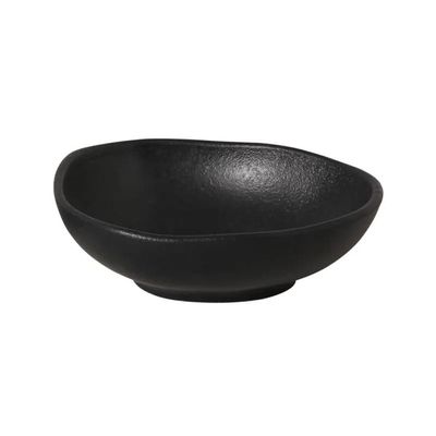 Conjunto de Cumbucas Ovais Porto Brasil Orgânico Preto Matte 265ml - 6 Peças