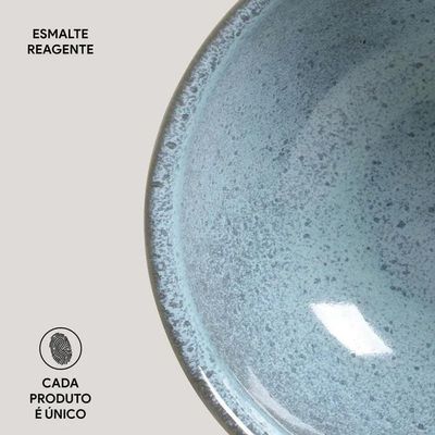 Conjunto de Cumbucas Porto Brasil Coup Stoneware Breeze 360ml - 6 Peças