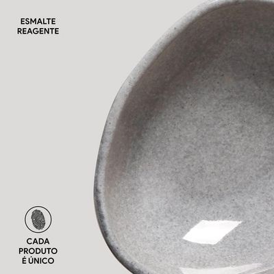 Conjunto de Cumbucas Oval Porto Brasil Orgânico Dust 265ml - 6 Peças