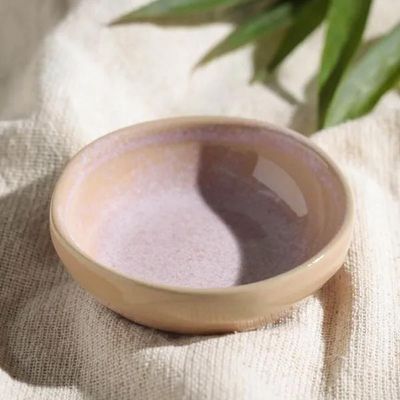 Conjunto de Ramequins Médios Porto Brasil Orgânico Litchi com 6 Peças 70ml – Rosa Claro