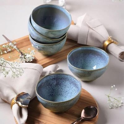 Conjunto de Bowls Orgânicos Breeze Porto Brasil em Stoneware 558ml – 6 Peças