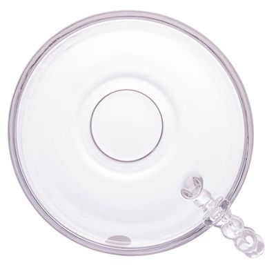 Conjunto com 4 Xícaras para Chá Wolff Pearl em Cristal - 180 ml Transparente