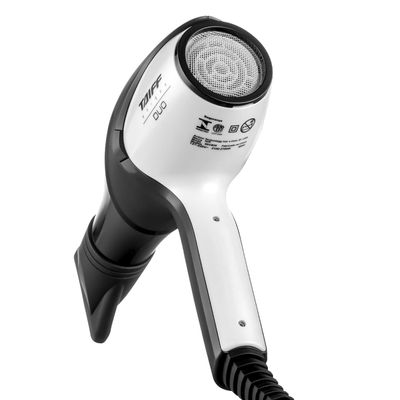 Secador de Cabelo Taiff Unique Duo 2700W Íons Anti-frizz Bivolt Preto e Branco