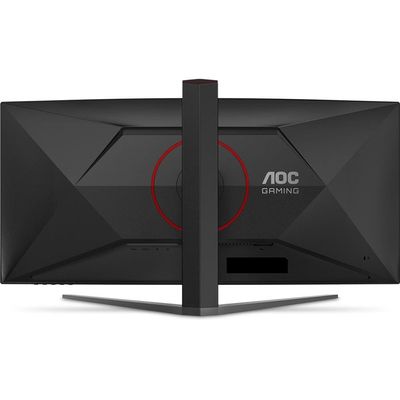 Monitor Gamer Curvo 34" LED AOC AGON U34G4C/57 Ultrawide QHD 180Hz 0,5ms Preto e Cinza
