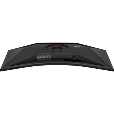 Monitor Gamer Curvo 34" LED AOC AGON U34G4C/57 Ultrawide QHD 180Hz 0,5ms Preto e Cinza