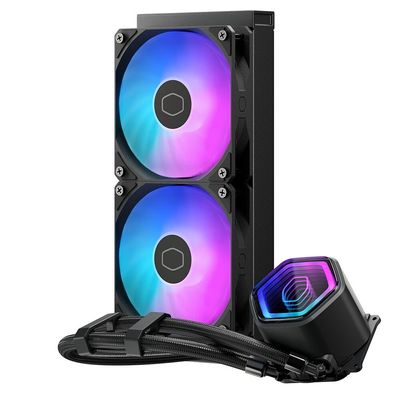 Water Cooler Masterliquid Core II 240 Preto 2 FANS ARGB  MLW-D24M-A18PA-R1