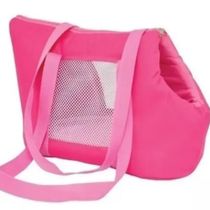 Bolsa  Transporte Pet Dobrável Para Cães E Gatos Até 7 Kg Rosa