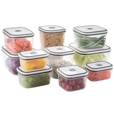 Potes Hermeticos Plastico Ret 10un Electrolux Transparente