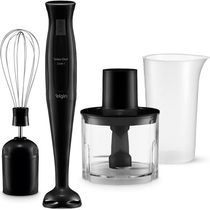 Mixer De Alimentos Preto Turbo Chef MIX20 200W 3 Em 1 Copo 700ml Elgin 110V