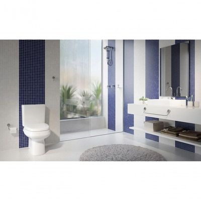 Kit Vaso Sanitário Com Caixa Acoplada Monte Carlo Branco