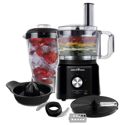 Multiprocessador Britânia 1000W 3 em 1 All In One BMP900P 127V