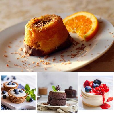 Ramekin Tigela Inox Sobremesa Mini Bolo Sufle Molho 90ml 6un