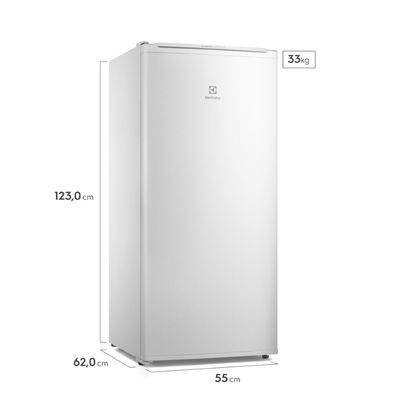 Freezer Vertical Electrolux Cycle Defrost 162L Inverter Uma Porta (FEI19) 220V