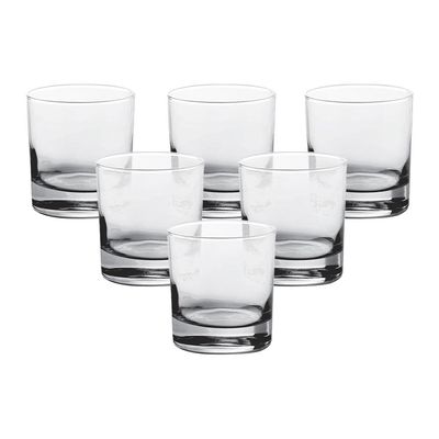 Jogo de Copos Dynasty Dia a Dia em Vidro 290ml - 6 Peças