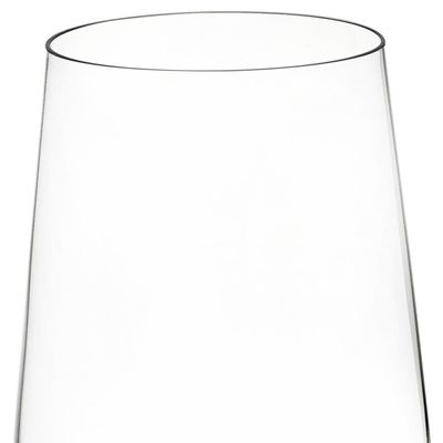 Conjunto de Taças para Champanhe Bohemia Elizabeth em Cristal Ecológico Silver Rim 200 ml – 6 Peças