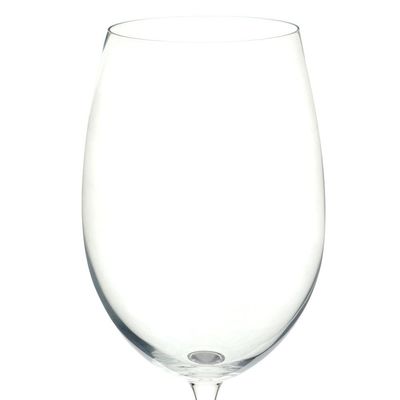 Conjunto de Taças para Água Bohemia Anna 580 ml em Cristal Ecológico - 6 Peças