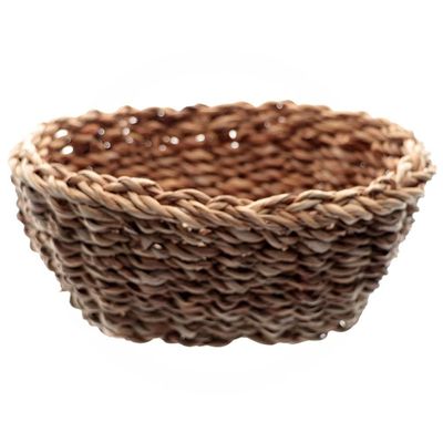 Conjunto de Cestas em Fibra Natural L`Hermitage Ovais 3 Peças