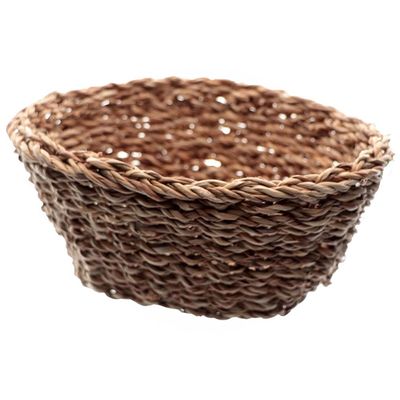 Conjunto de Cestas em Fibra Natural L`Hermitage Ovais 3 Peças