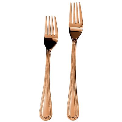Faqueiro 48 Peças Fracalanza Pearl em Aço Inox - Cobre