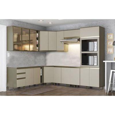 Cozinha Completa Henn 11 Peças Connect C11P04 Duna/Cristal