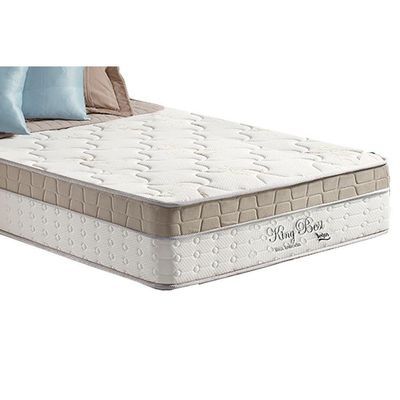 Cama Box Solteiro + Colchão Molas D Angelis Anjos Ensacadas King Best+Base CRC Suede Clean 88x188