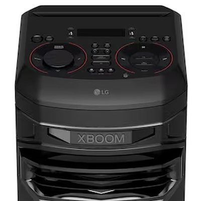 Torre de Som Acústica LG XBOOM RNC7 com Multi Bluetooth, Karaokê, Entrada de Microfone e Guitarra