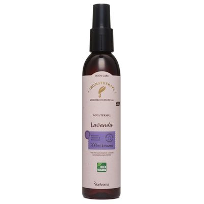Água Termal com Óleo Essencial de Lavanda Via Aroma - 200ml
