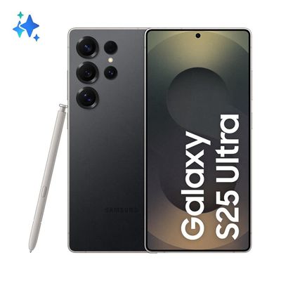 Smartphone Samsung Galaxy S25 Ultra Titânio Preto 256GB, Tela 6.9", 12GB RAM, AI Inteligência Artificial, IP68, S-Pen, Snapdragon 8 Elite e 4 Câmeras