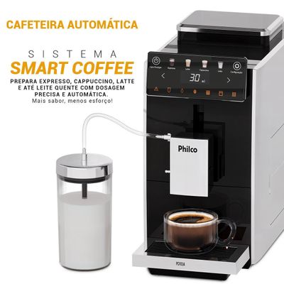 Cafeteira Expresso Philco 20 Bar 1,2L com Moedor PCF03A 127V
