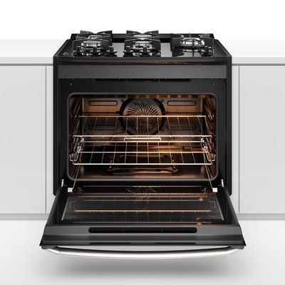 Fogão de Embutir 5 bocas Electrolux Preto Experience com  Mesa de Vidro, Grill e PerfectCook360 (FE5EB) 127V