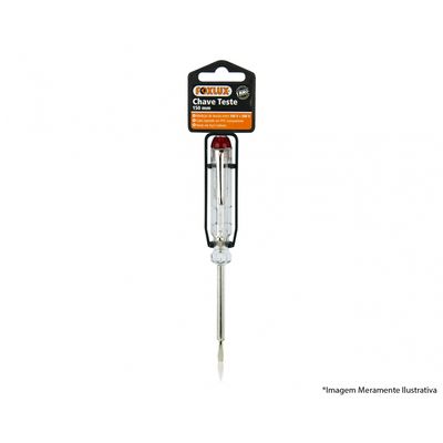 Chave Teste Foxlux 100-500V 150Mm Blister 03.02