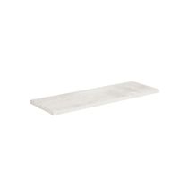 Prateleira Branca Amadeirada Suspensa Invisivel 60x20cm 1un