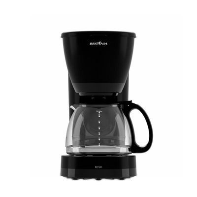 Cafeteira Britânia BCF32C Jarra de Vidro Preto / 110