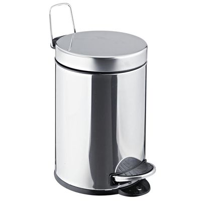 Lixeira Brinox com Pedal Decorline em Aço Inox - 5 L Inox
