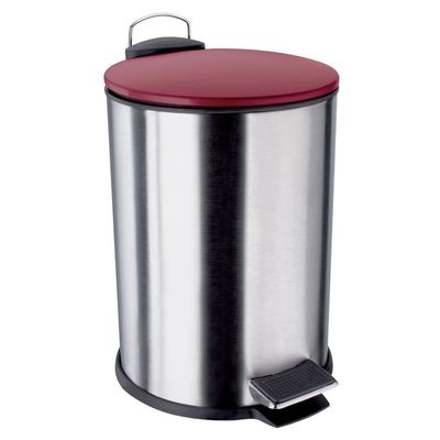 Lixeira Euro Home com Pedal LIX2317-VM em Inox e PP – 3 L