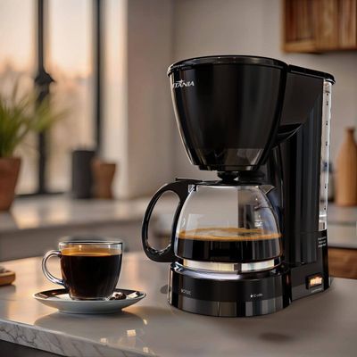 Cafeteira Britânia BCF32C Jarra de Vidro Preto / 110