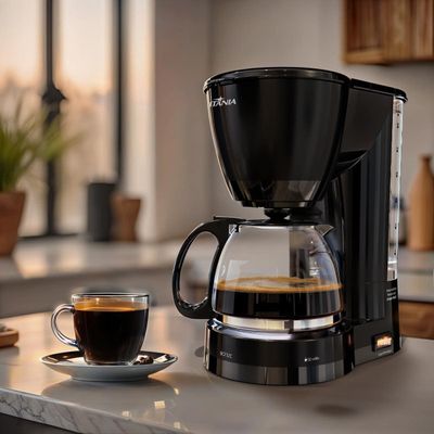Cafeteira Britânia BCF32C Jarra de Vidro Preto / 220