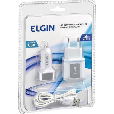 Kit com Carregadores Usb+tomada+veicular