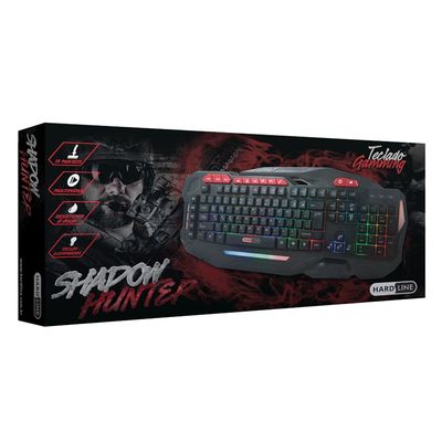 Teclado Hardline HL-SHK Shadow Hunter Gaming USB